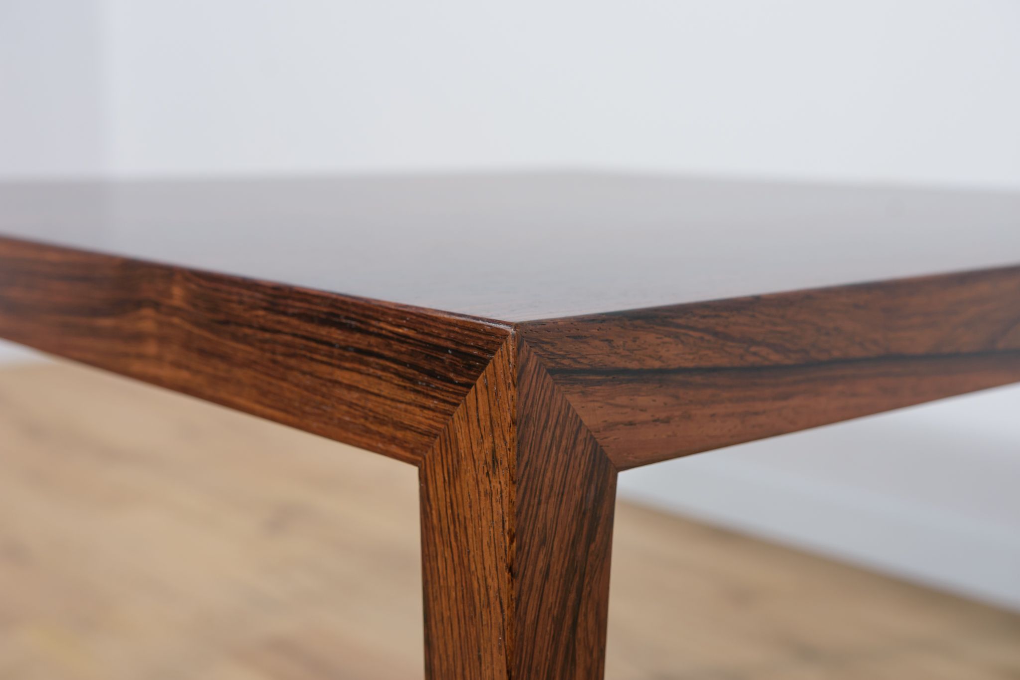 Mid-Century  Rosewood Coffee Table by Severin Hansen for Haslev Furniture Carpentry, 1960s