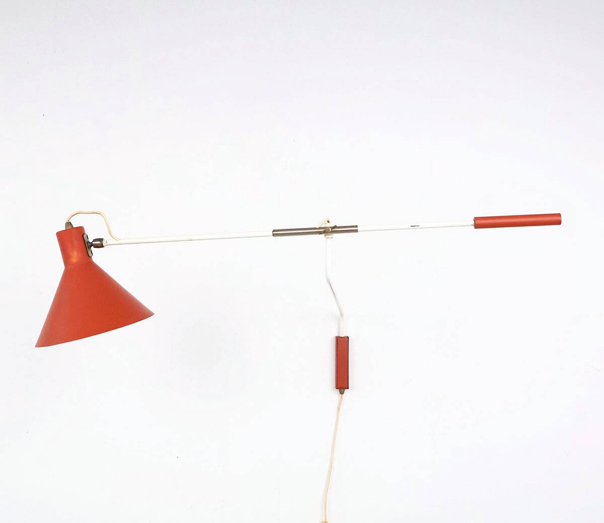 Anvia 7056 balance wall lamp by J.J.M. Hoogervorst, 1950s