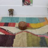 Handmade wool Berber rug 274 X 200 CM