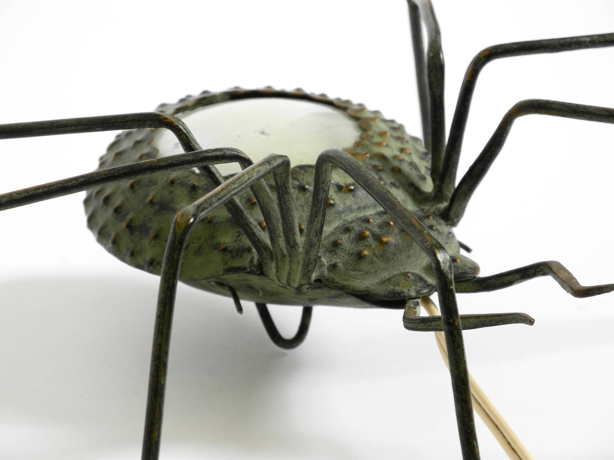 Beautiful Italian Mid Century Modern "Spider" wall lamp made of metal