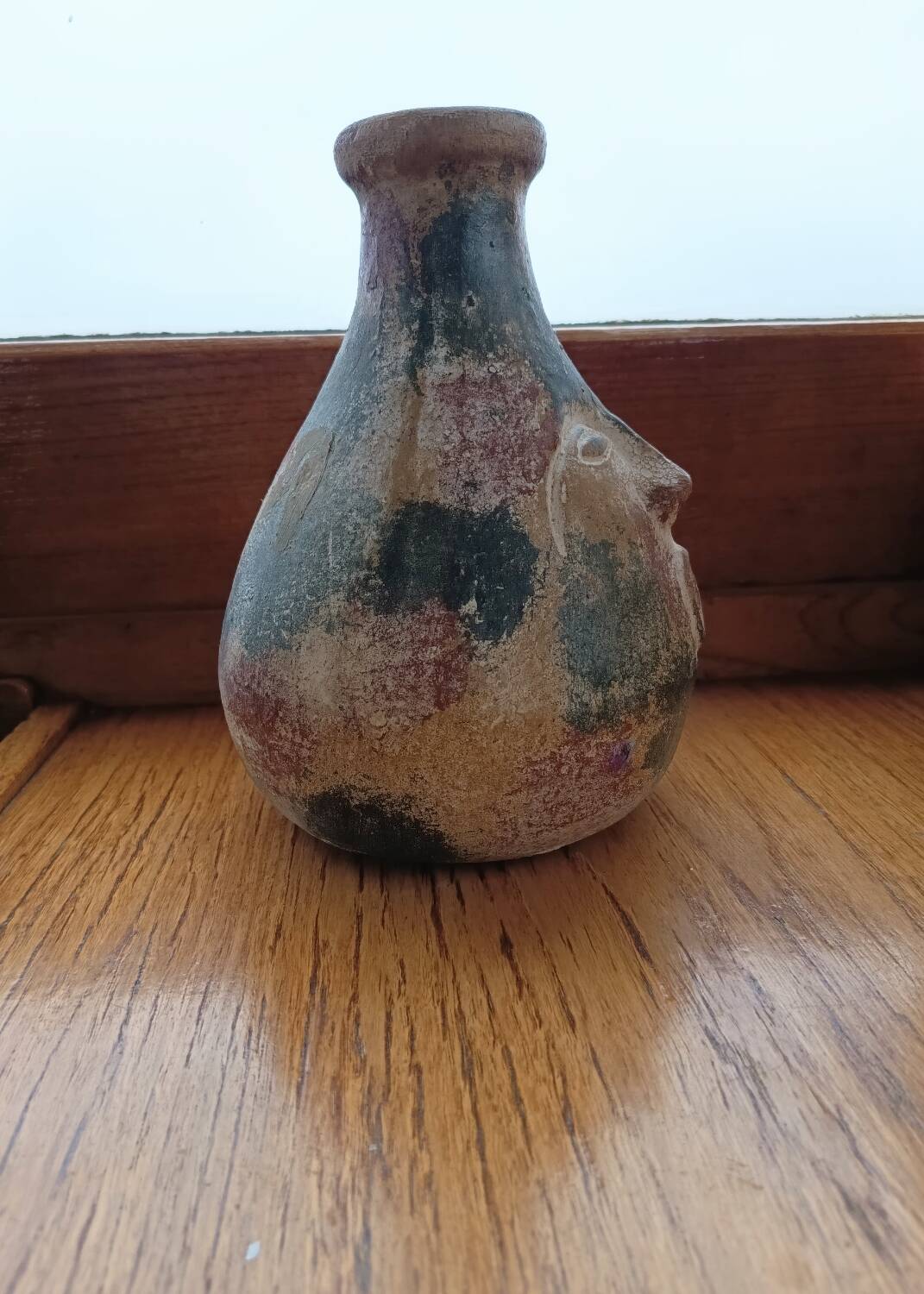 Handcrafted anthropomorphic vase