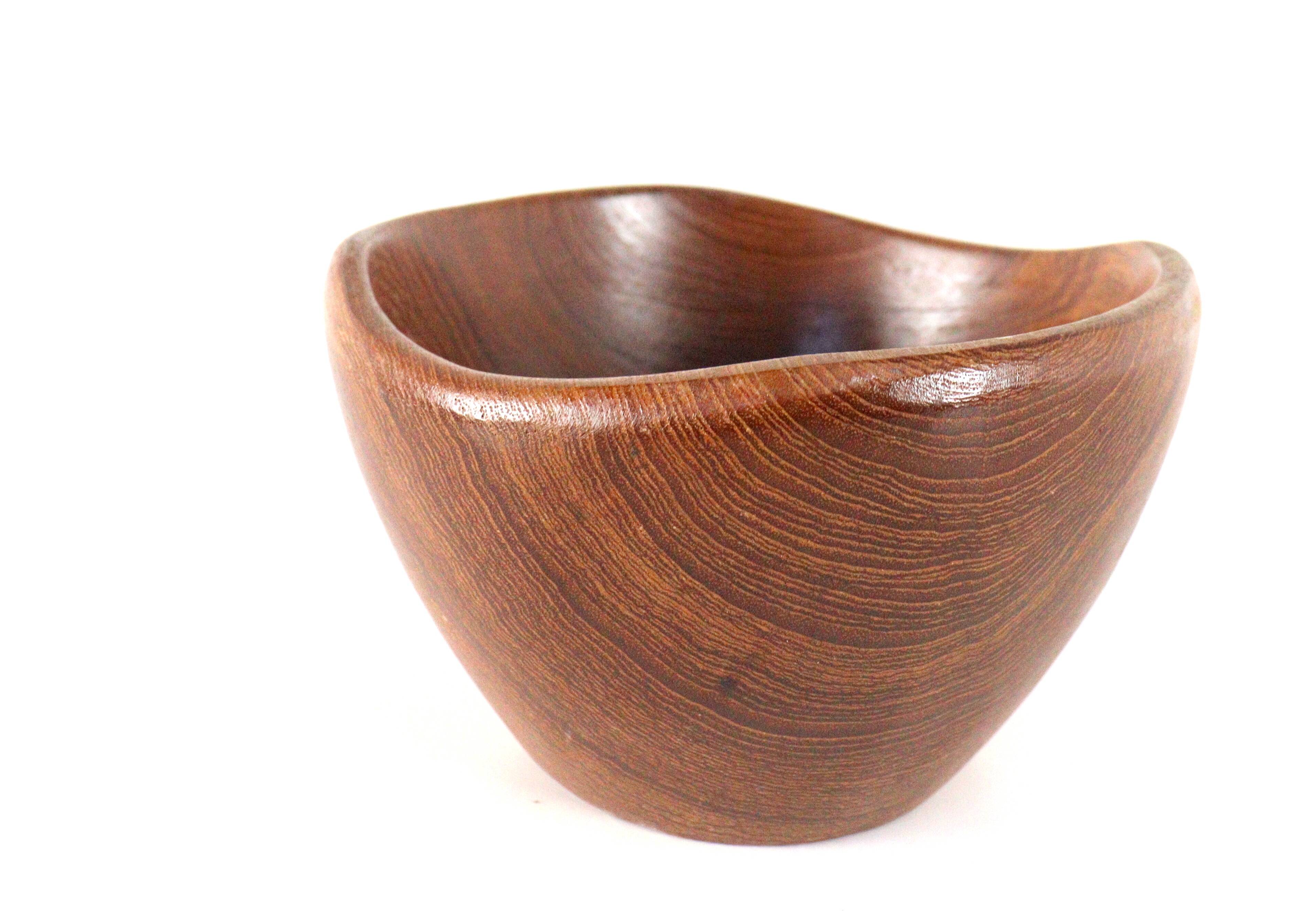 Teak bowl