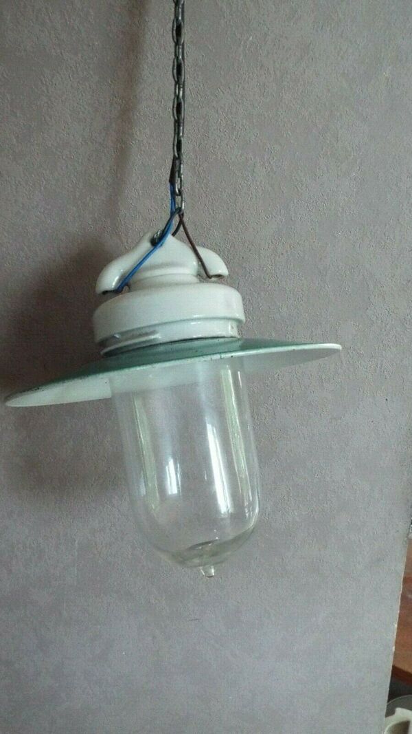 Suspension industrielle vintage