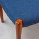 Set of 2 Model No. 84 Teak Chairs by Niels Otto Møller, Denmark, 1960s
