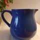 Bicoloured ceramic jug, blue and white from the brand Magu-CERA.