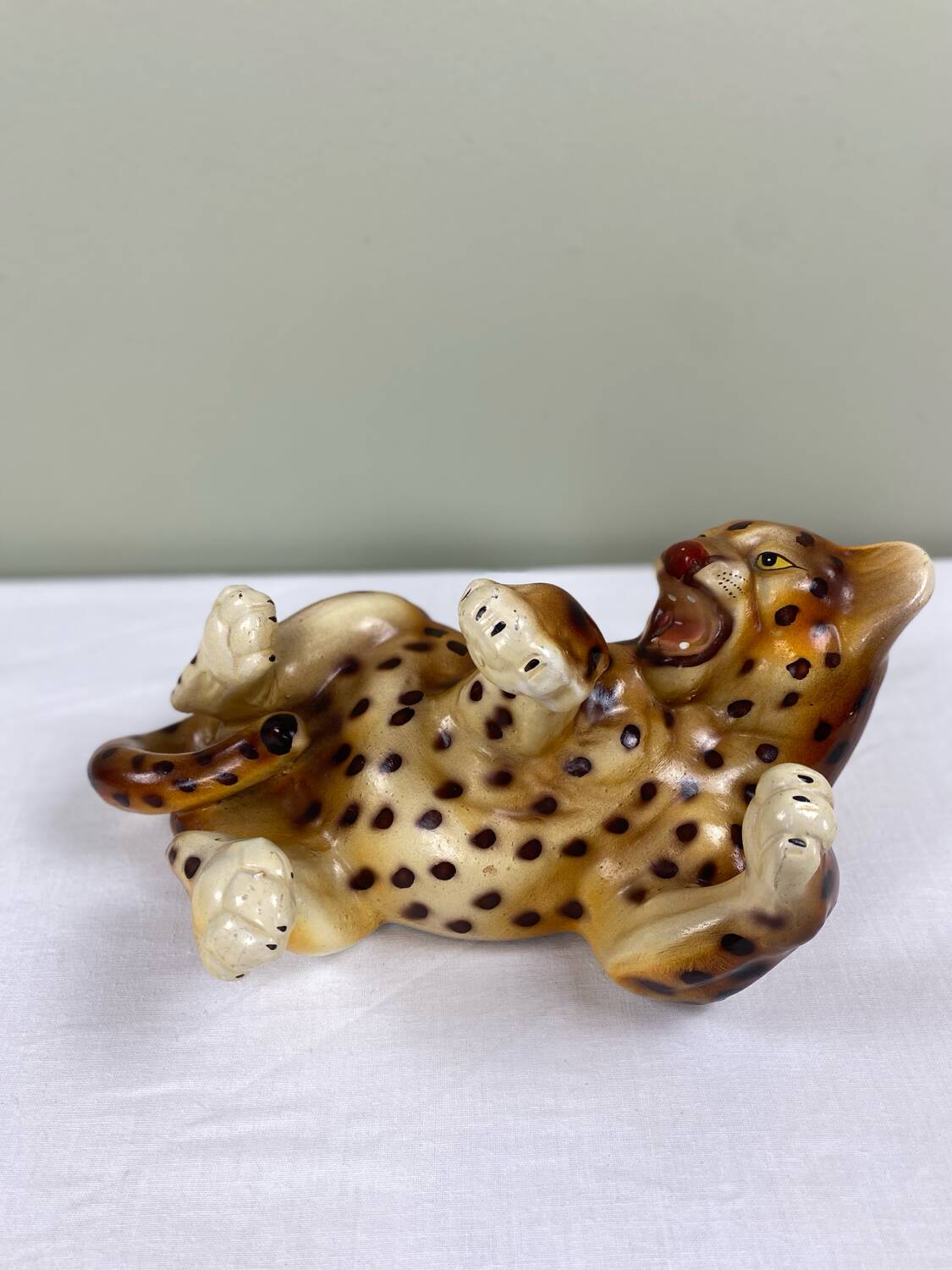 Ceramic leopard