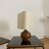 Lampe en grès vintage