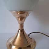 Vintage tulip base brass lamp