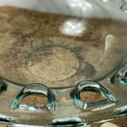 Blown glass salad bowl