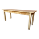 Large alsatian bistro coffee table in raw natural fir french bistro table 1930