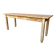 Large alsatian bistro coffee table in raw natural fir french bistro table 1930