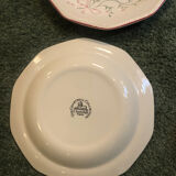 6 English Churchill plates