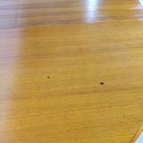 Scandinavian teak extandable round table