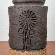 Mid-century Danish studio ceramic vase from the 1960s.