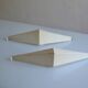Pair of modernist reconstruction wall lamps