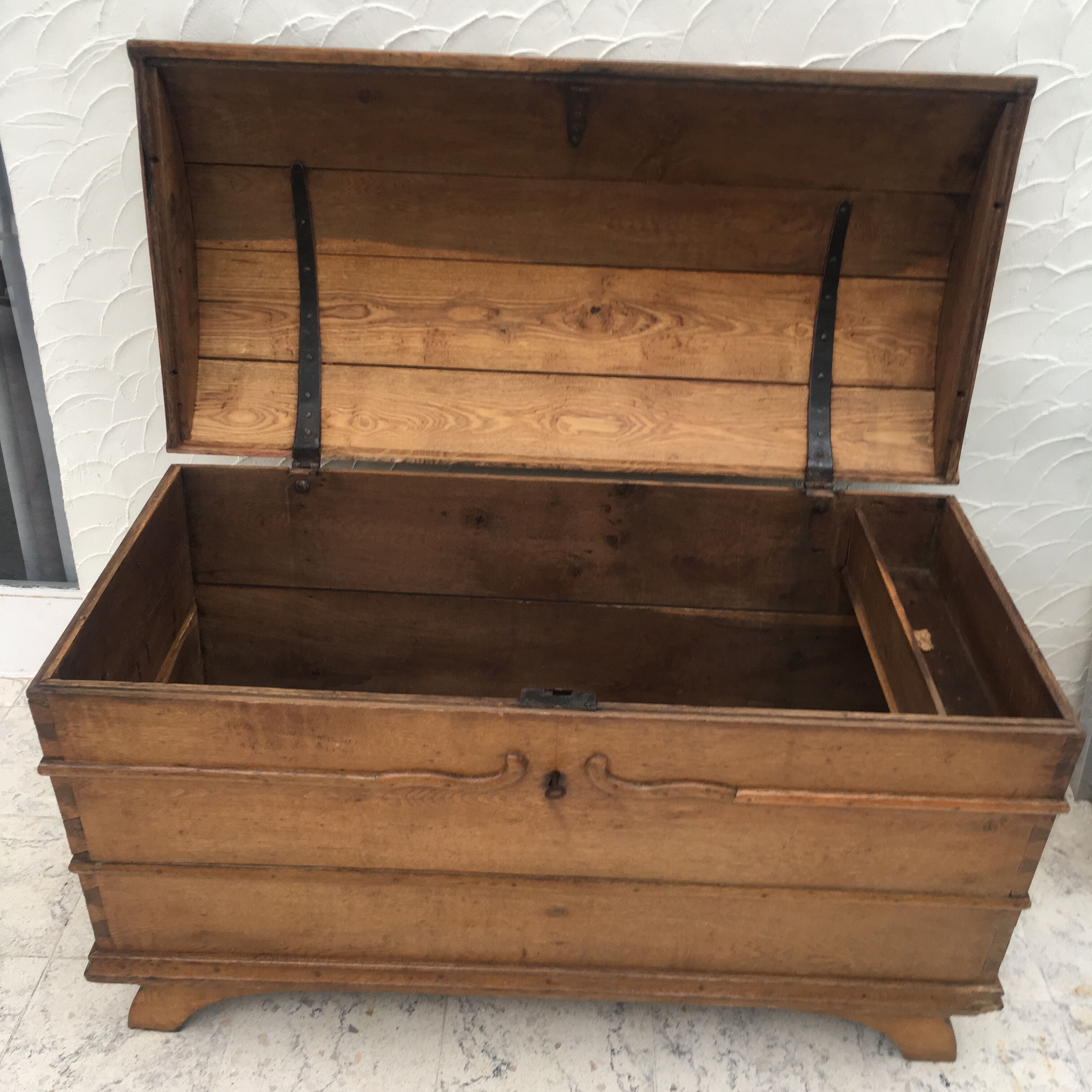 Wooden chest
