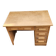 Anciens bureau en bois cinq tiroirs des années 1950-1970