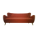Danish sofa 3 places 50s 60s