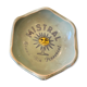 Ceramic bistro ashtray Provence advertising Vin MISTRAL CAUVIERES CANNES