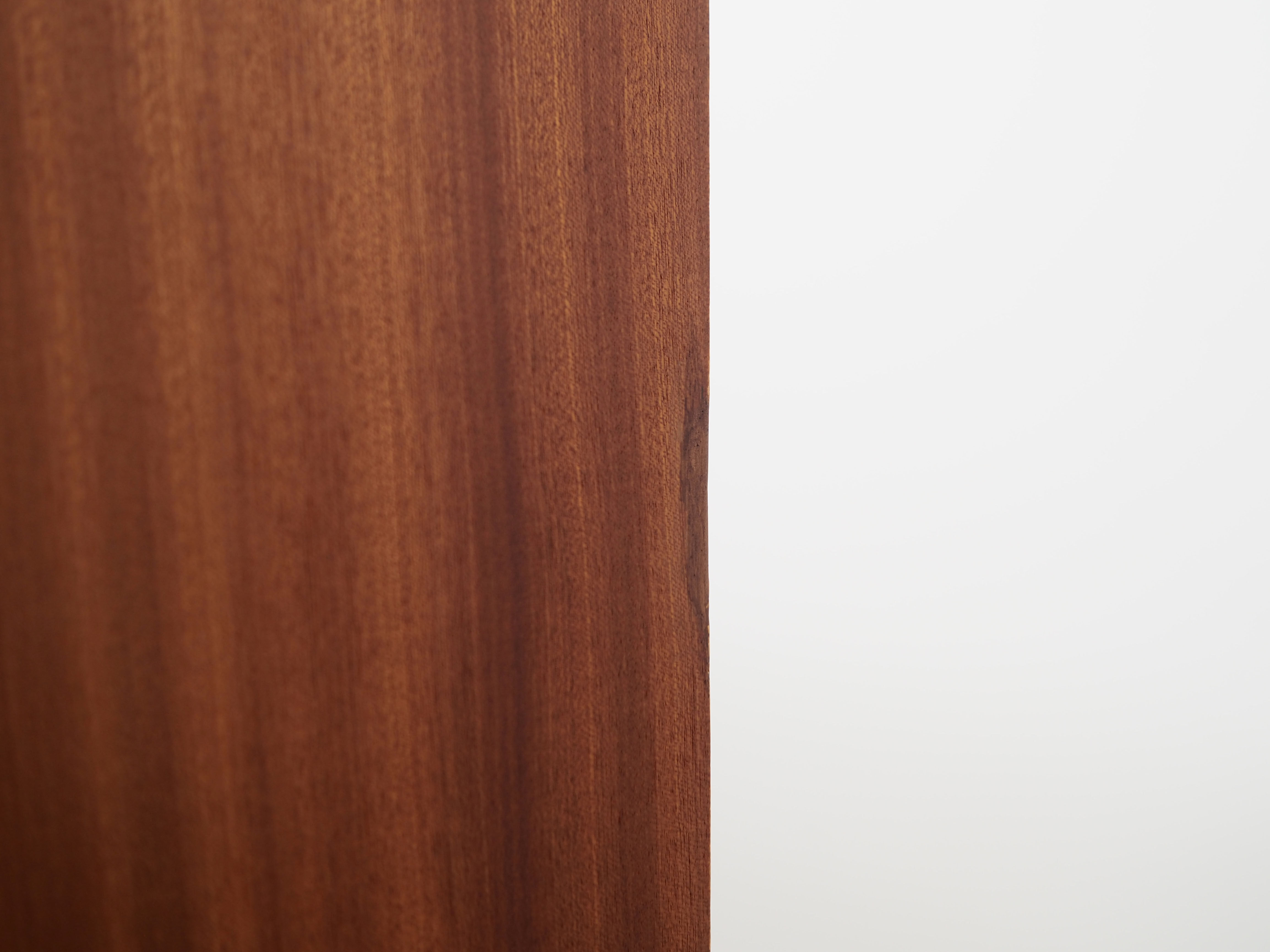 Mahogany secretary, Danish design, 60s, production: Denmark