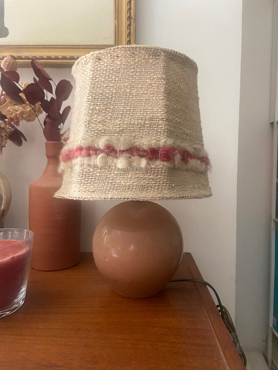 Vintage ceramic lamp