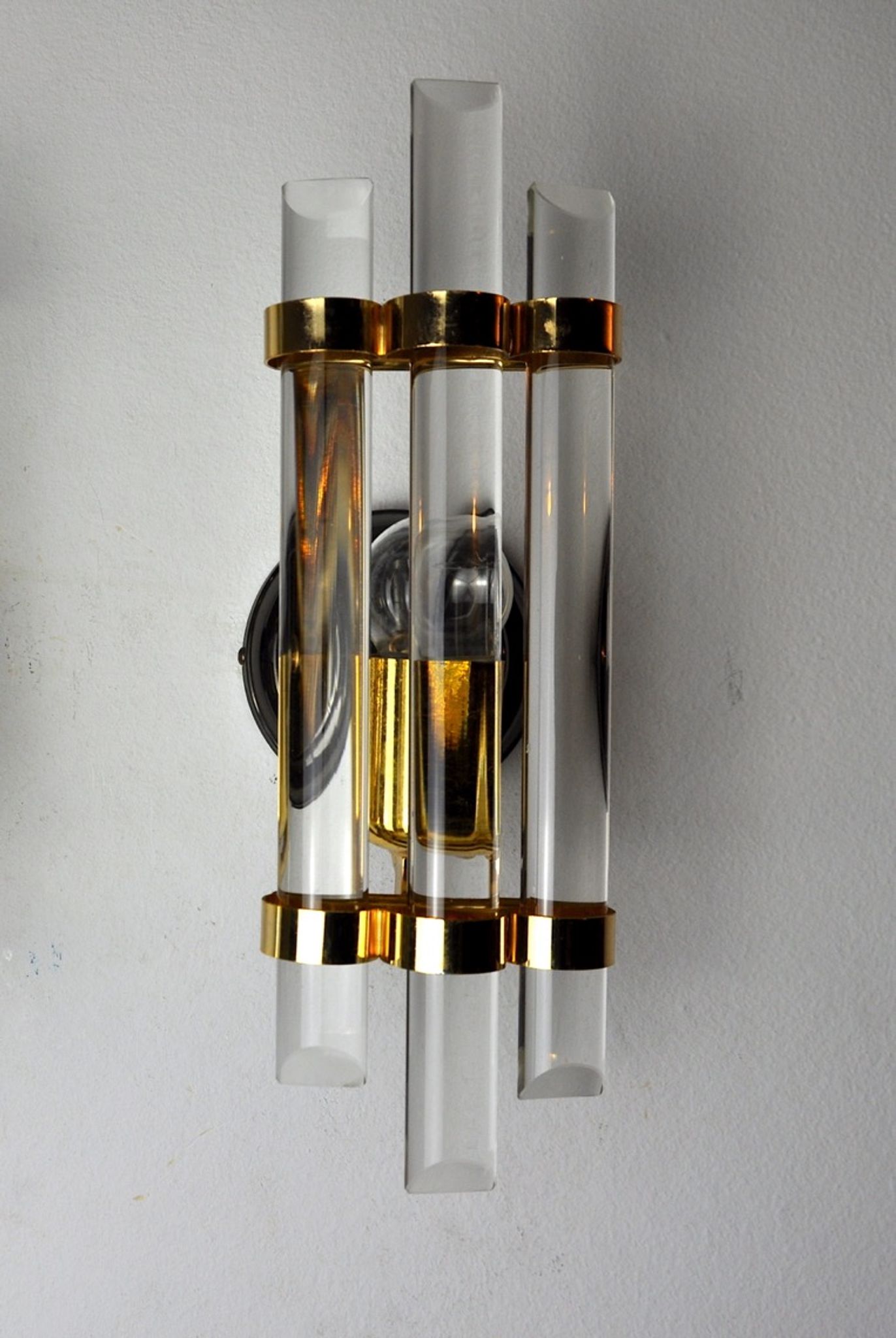 Applique Venini en verre, italie, 1970