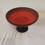Coupe en pate de verre signé Shneider