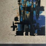 Share MANESSIER Elegy for Martin Luther King I, 1978. Signed lithograph.