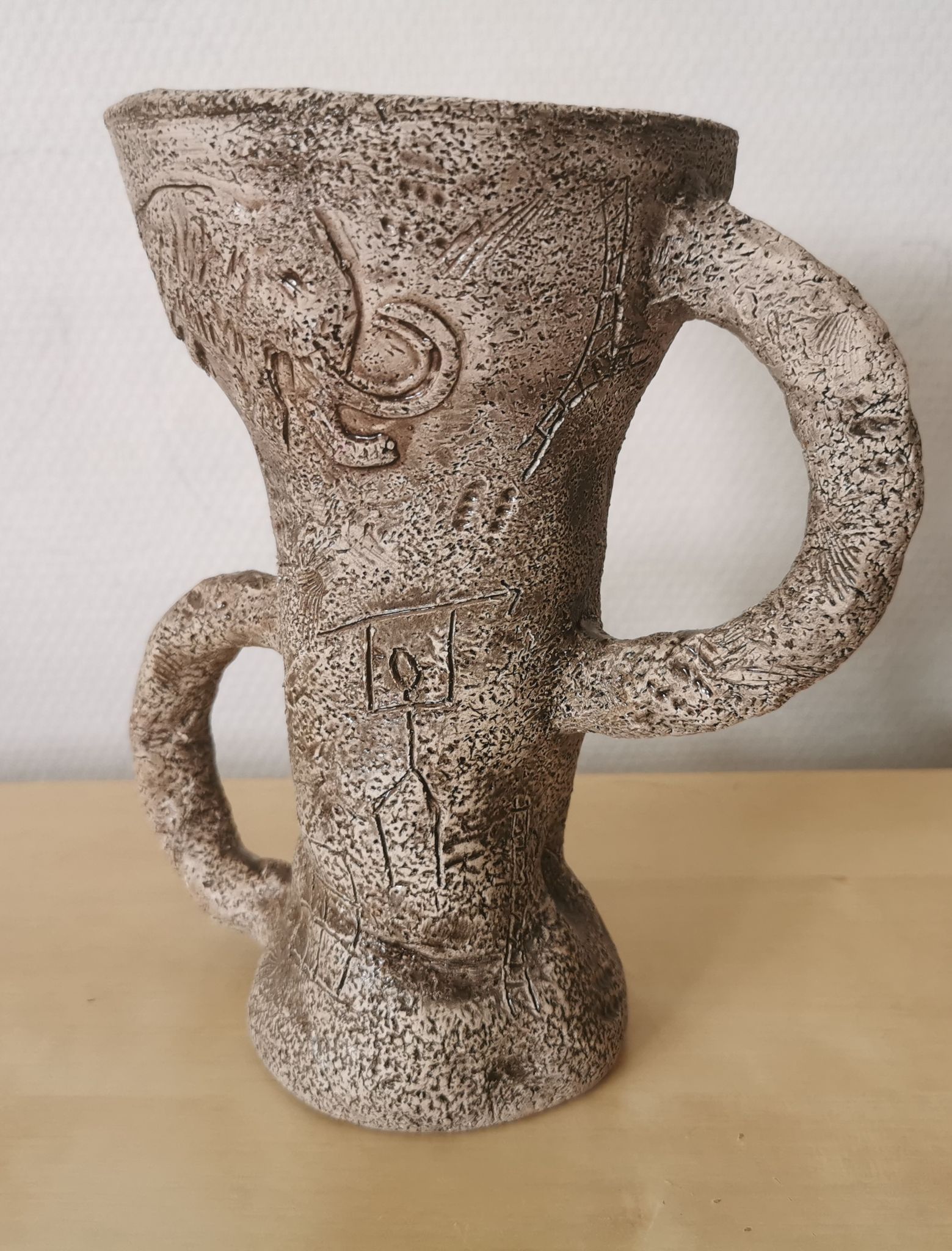 Vase forme libre de Francis Triay