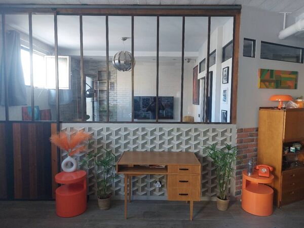 Bureau vintage style scandinave