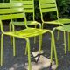 Metal chairs
