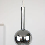 Vintage chrome pendant lamp