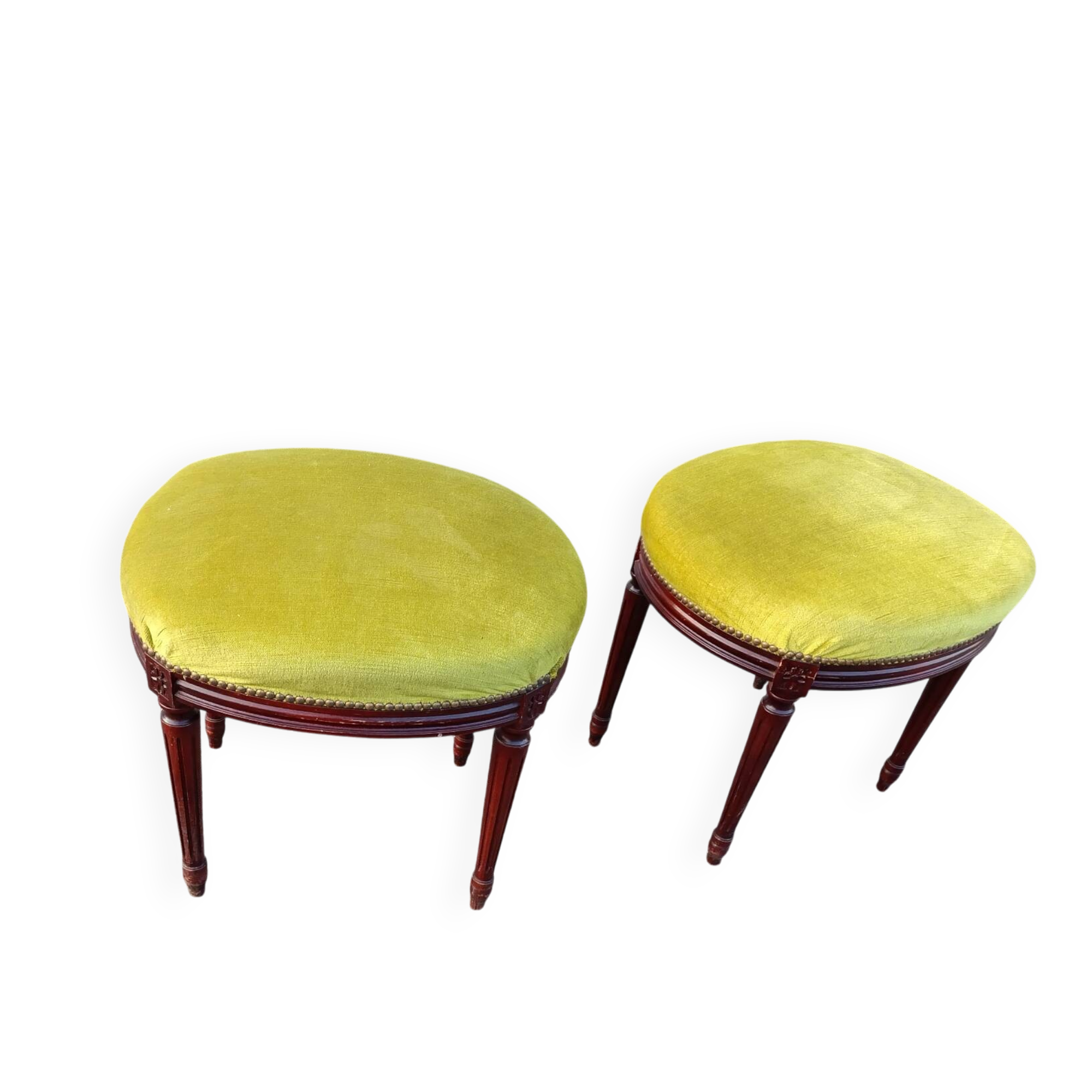 2 Louis XVI stools