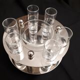 Caviar and vodka service