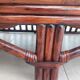 3 fauteuils Maugrion en rotin