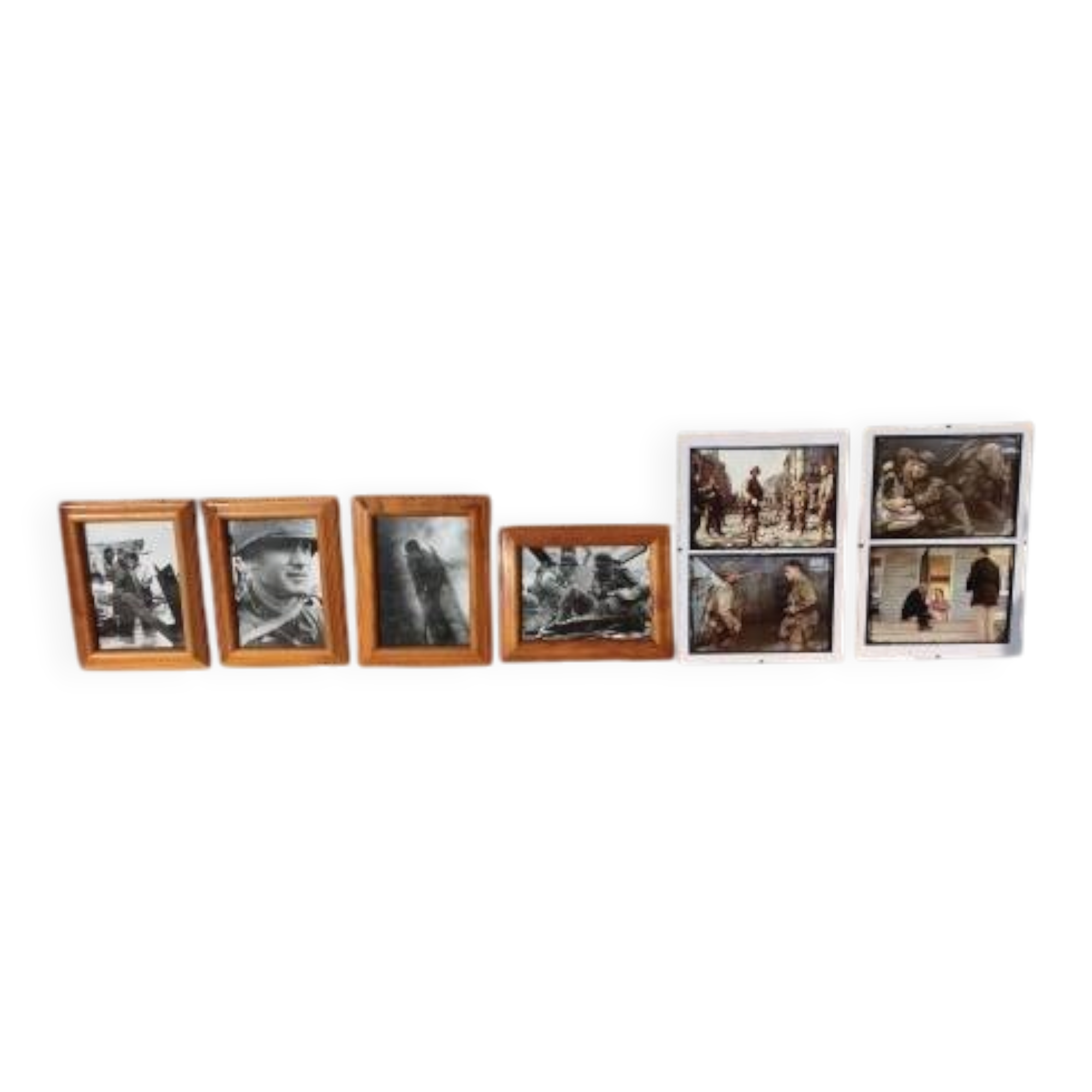 Set of photos from the film "Saving Private Ryan"
