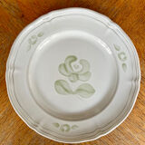 12 flat plates in earthenware, Niderviller