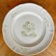 12 assiettes plates en faïence , Niderviller
