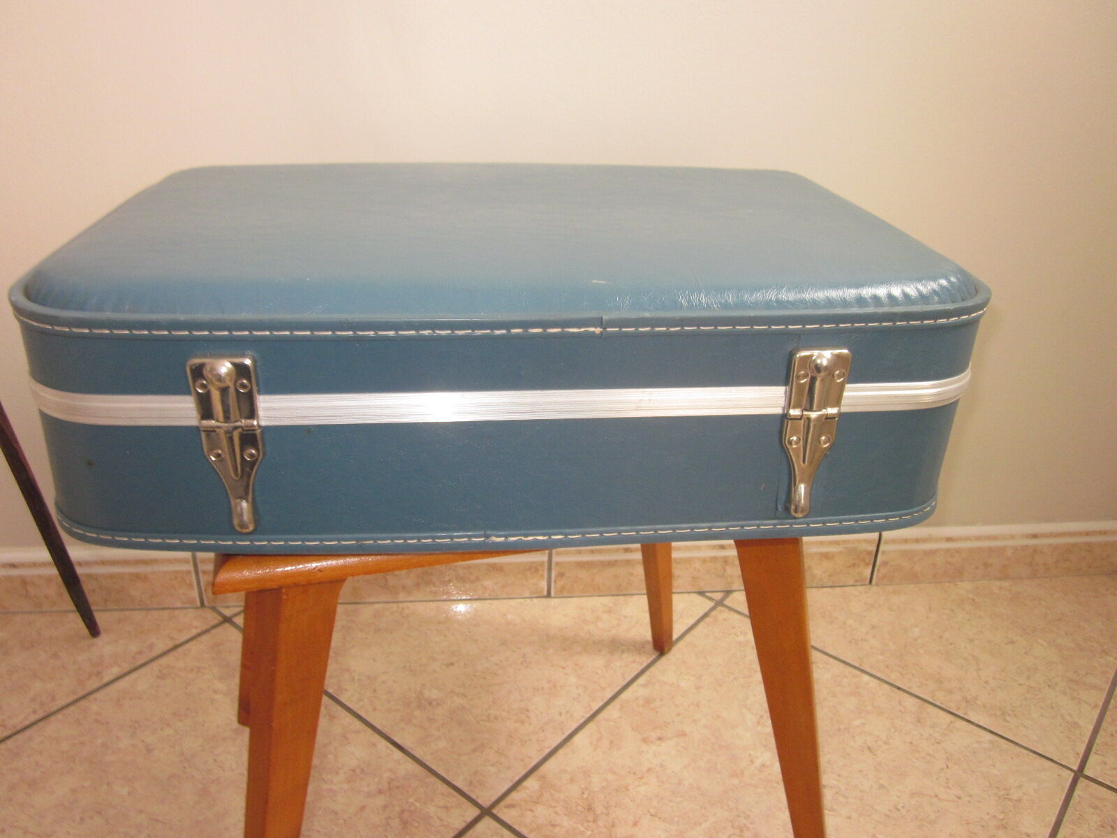 Vintage suitcase air hostess