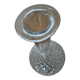 Carafe ou soliflore en verre taillé