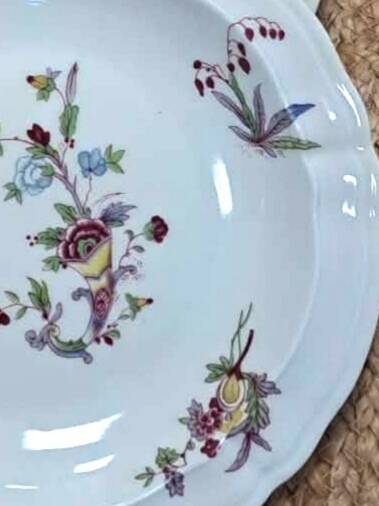 4 deep plates Bernardaud model Chantilly