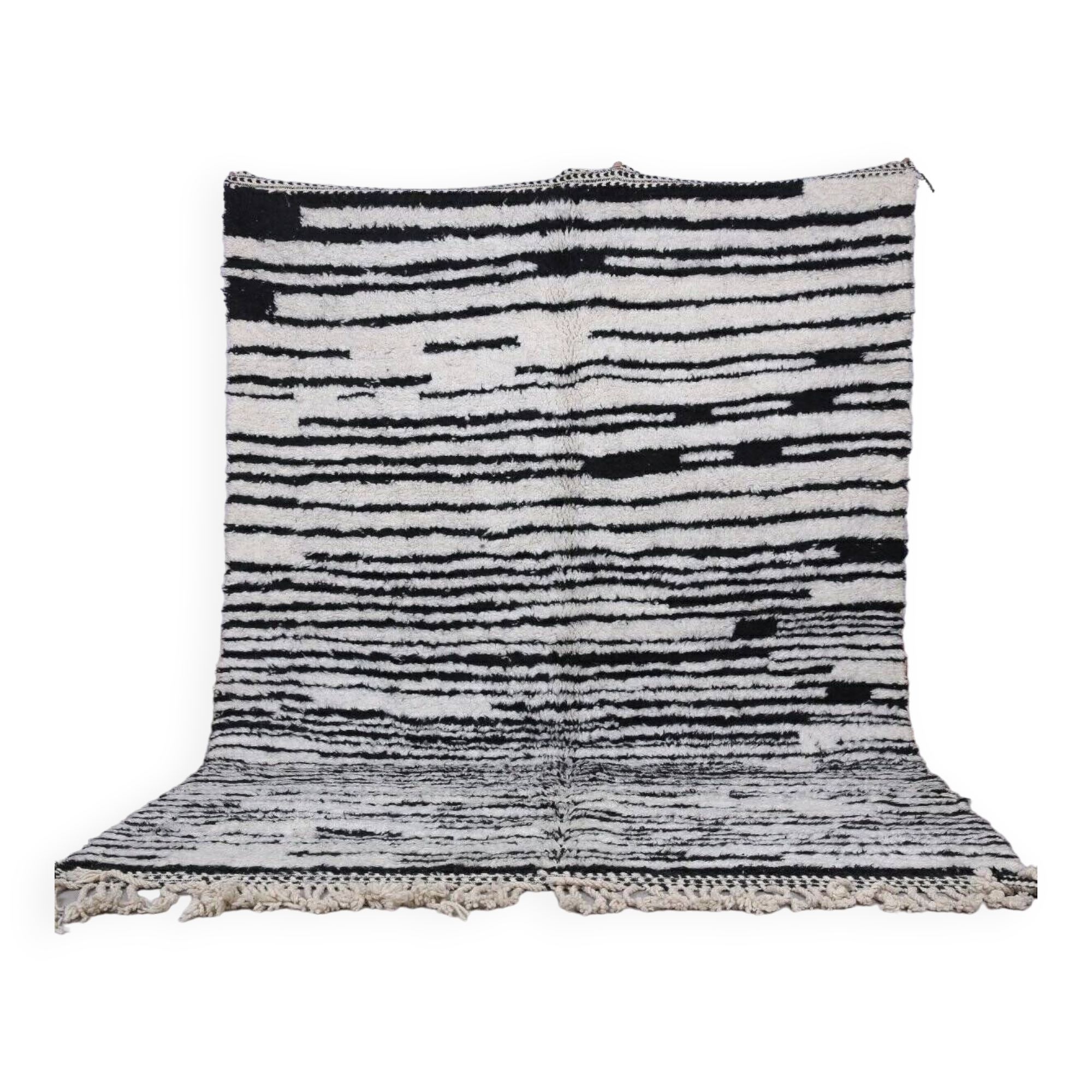 Handmade wool Berber rug 300X200 cm