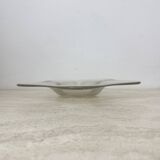 Antique bowl Willem Jacob Rozendaal for  Kristalunie Maastricht Coquille