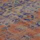 One-of-a-kind turkish handwoven vintage rug - rustic vintage charm 290x 140