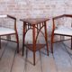 Czech Art Deco Dining Table and Chairs by J. Kotěra for Josef Motka - Litovel, 1900s, Set of 4