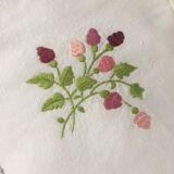 8 hand-embroidered napkins