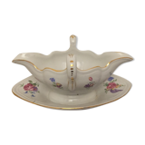 Lunéville porcelain saucière K-G