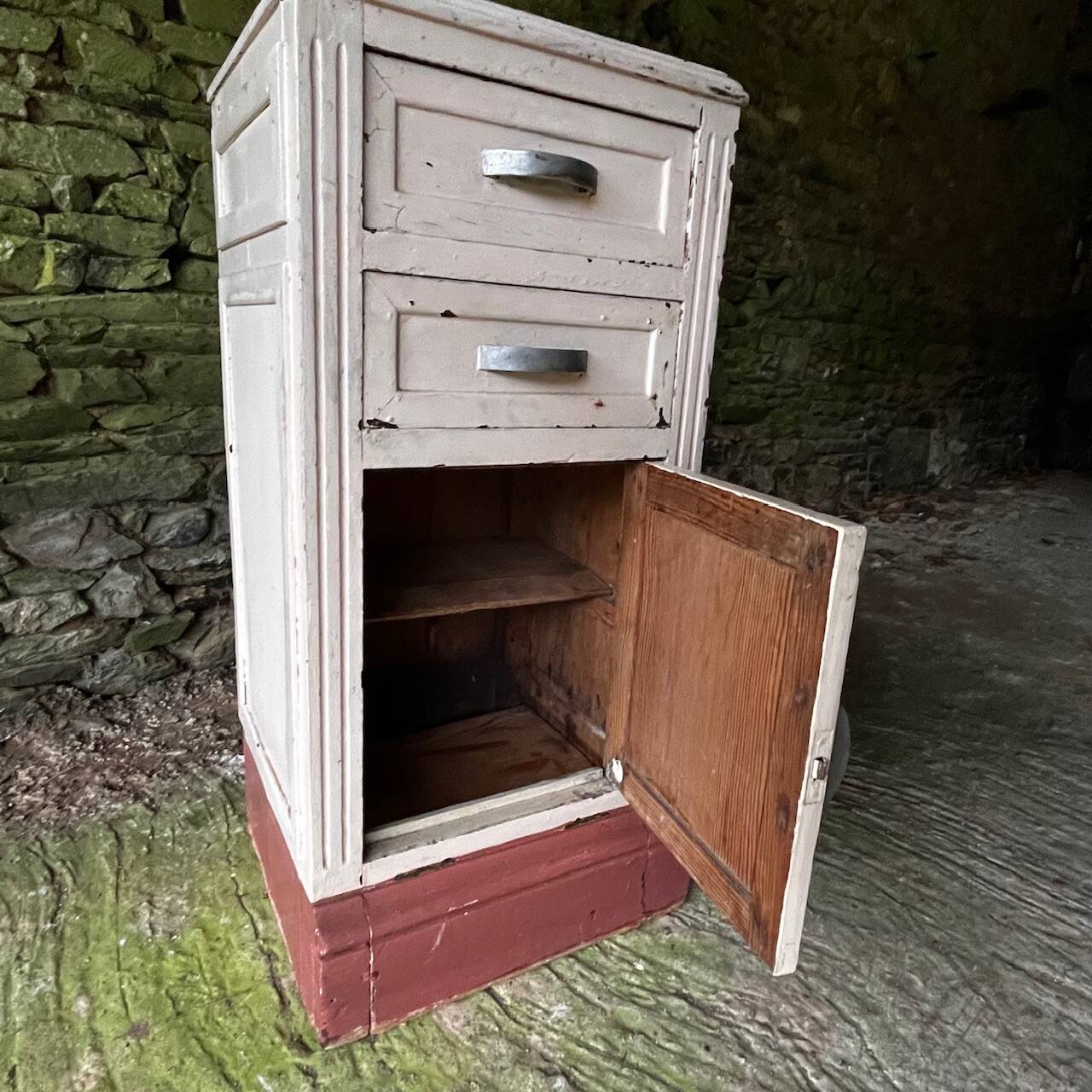 Pale pink furniture