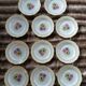 11 antique deep plates L'Amandinoise