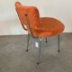 Chaise moumoute orange 60